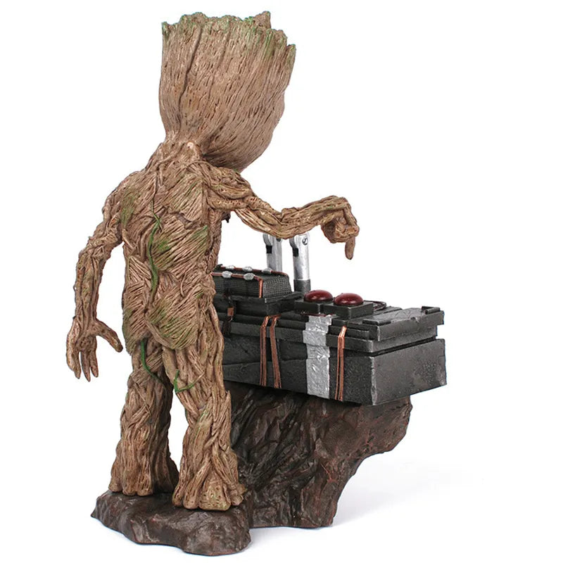 Marvel Guardians of The Galaxy Groot Statue Model Avengers Cute Baby Tree Man Pvc Anime Action Figure Toys Collection Gift