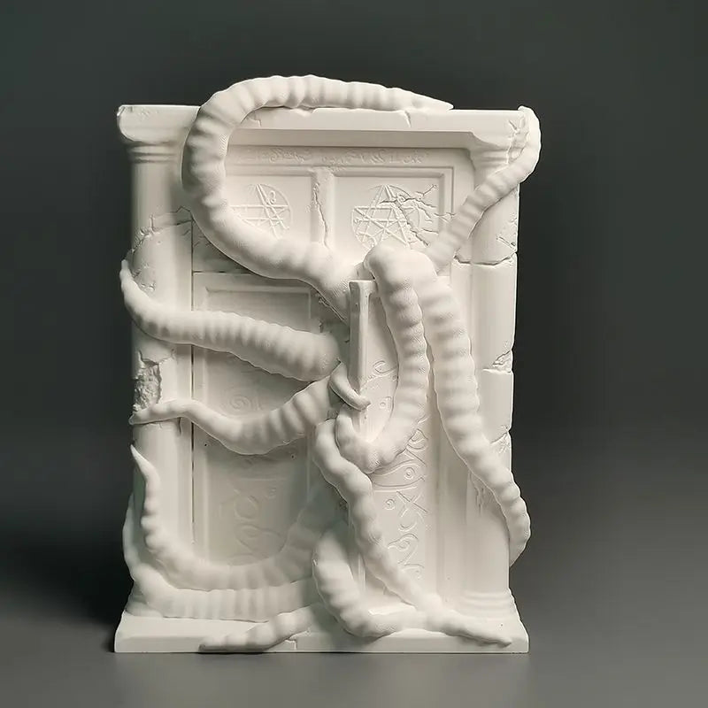 Cthulhu Mythology Style Statue Architectural Plaster Abstract Art Desktop Decoration Ornaments Nordic Figurine Sculpture