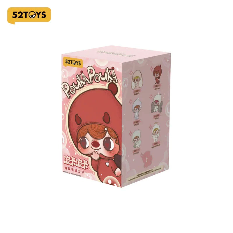 52TOYS Pouka Pouka Mood Bubbles Vinyl Plush Blind Box, Mystery Box, Collectible Toy Desktop Decoration