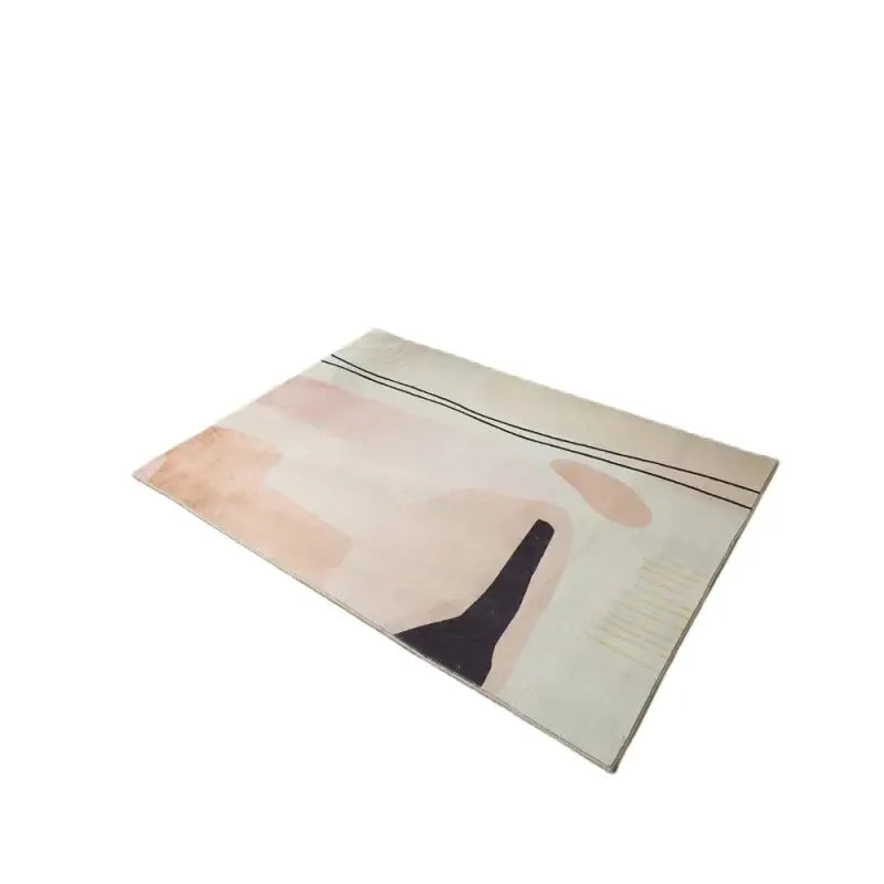 Fresh and Simple Living Room Carpet Floor Mat Abstract Geometric Home Decoration Carpet Bedroom Sofa Coffee Table Carpet