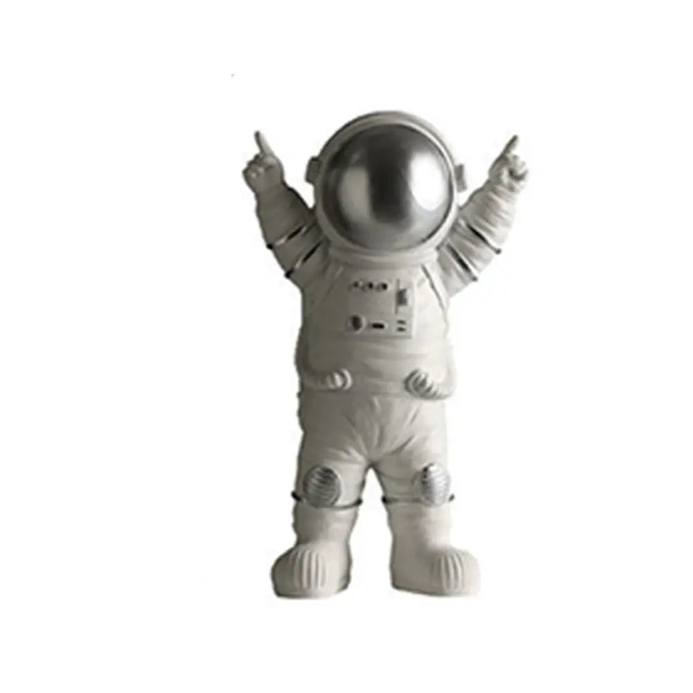 Astronaut Figurines Christmas Resin Spaceman Moon Sculpture Decorative Cosmonaut Statues Miniatures Gift for Kids Toy Home Decor