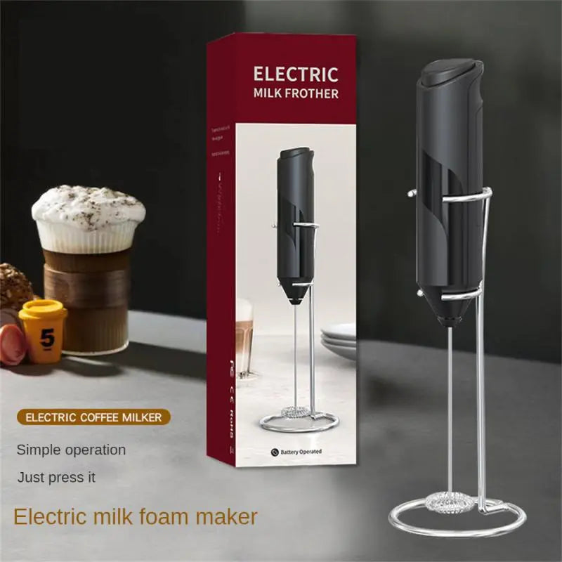 Portable Mini Drink Mixer Cappucino Maker Coffee Latter Milk
