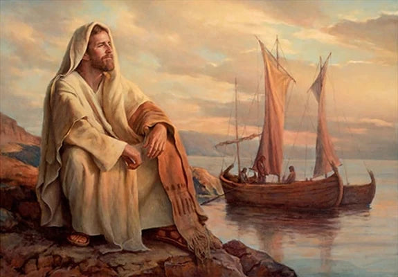 Christian God Jesus The Shepherd Christ Belief Faith Canvas Painting The Samaritan Woman Posters Prints Wall Art Picture Decor