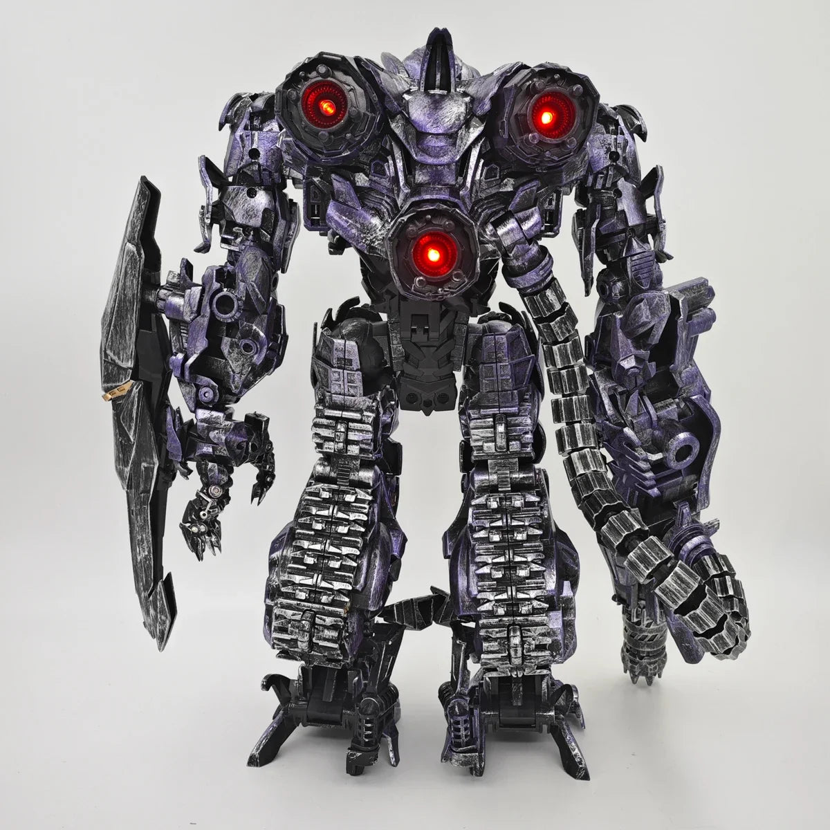 BMB Shockwave ZS-01 ZS01 Zeus Magic Transformation Universe Guardian Alloy Oversize 35CM Leader Action Figure Robot Toys