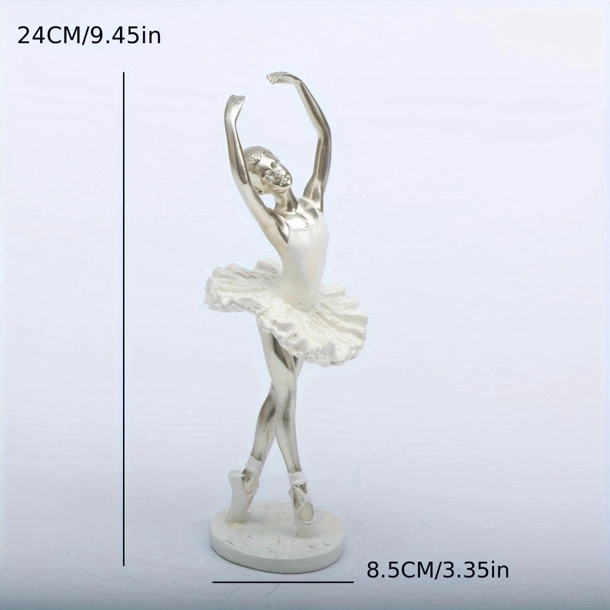1 Pc Of Ballet Character Figurine, Living Room Study CharacterDecoration, Home Decoration Living Room, Study, TV Cabinet,And Off