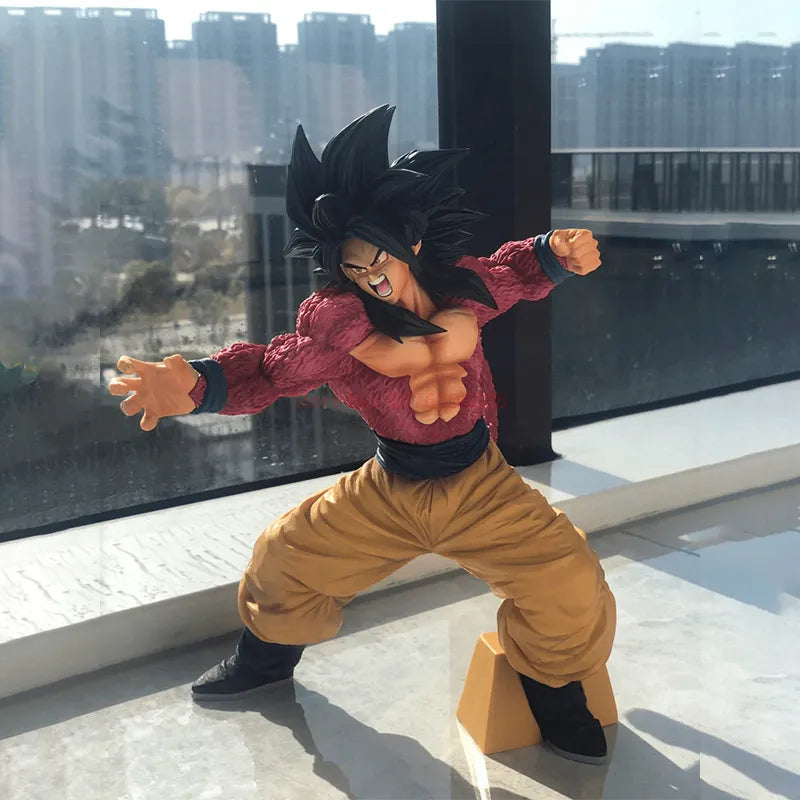 In Stock Dragon Ball Z Anime Figures Super Saiyan 4 Son Goku Ssj4 Pvc Statue Action Figurine Model Ornaments Decoration Toys