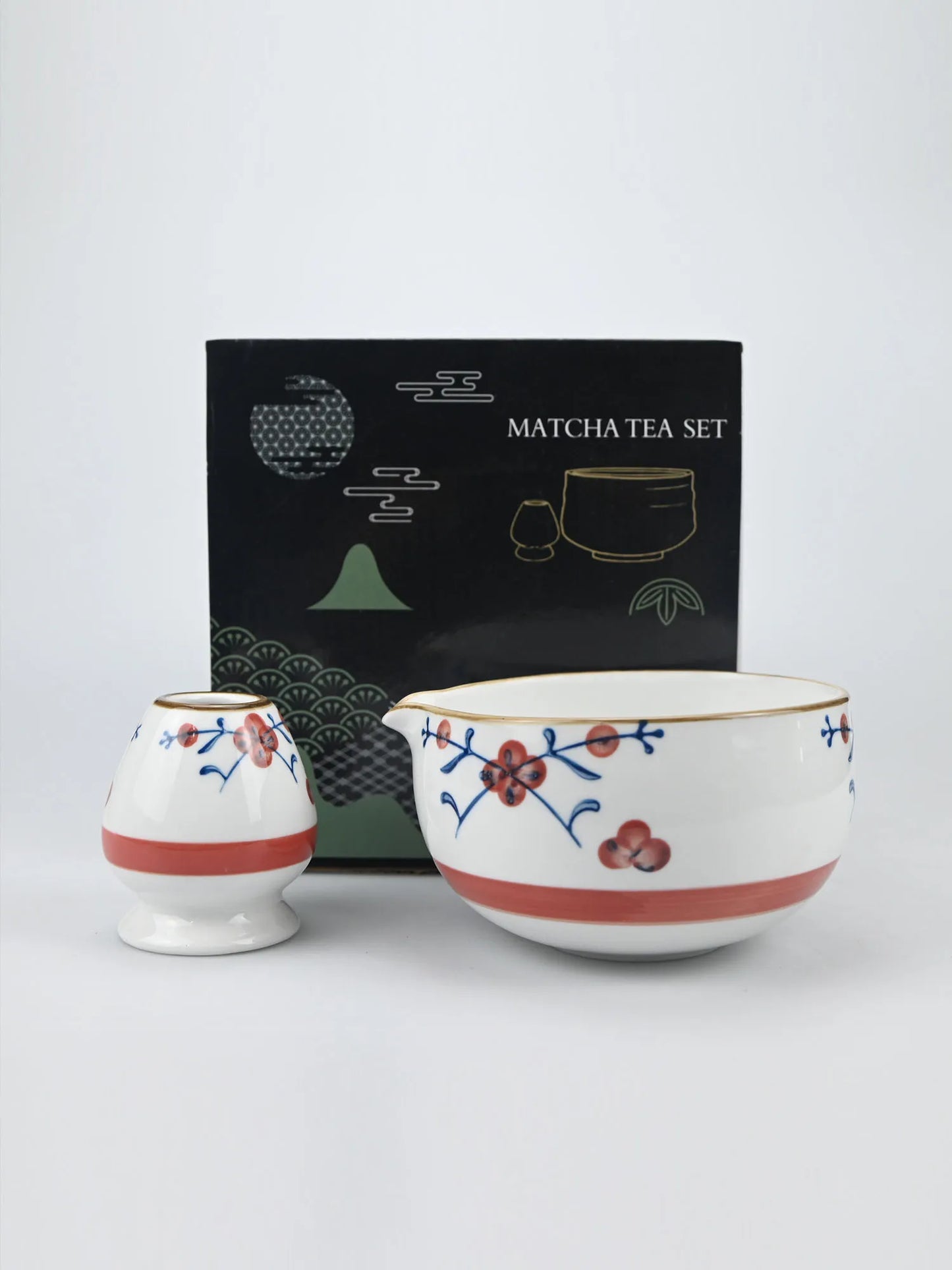 4PCS/Set Japanese-style Matcha Tool Set, Chasen Stand, Tea Scoop, Tea whisk Holder, Bamboo Accessories, Tea Whisking Tools