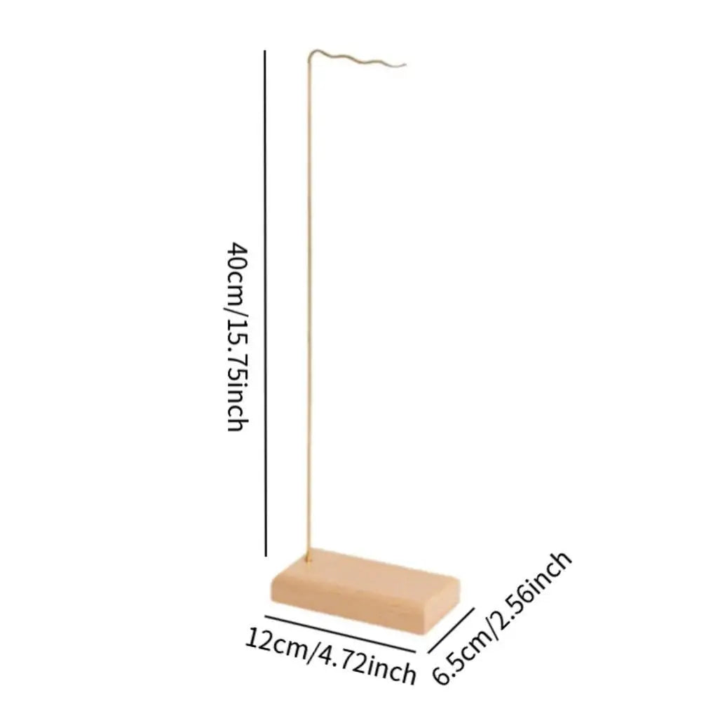 Wind Chime Stand Multifunctional Decor Bird Feeder Stand Wind Chime Rack for