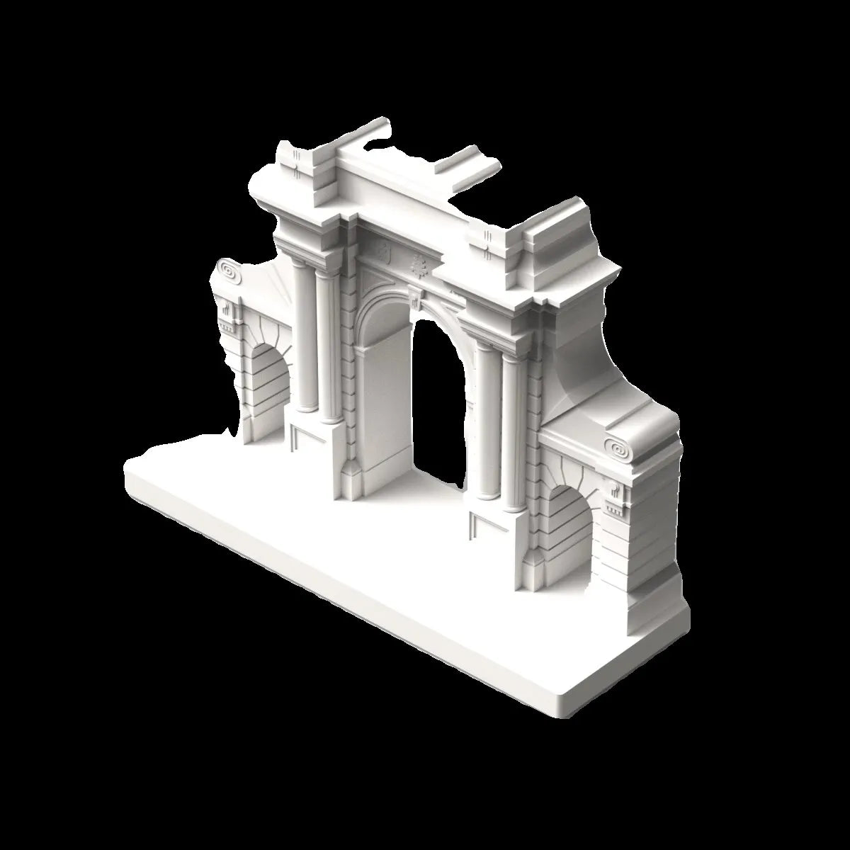 Micro Architecture Tsinghua Garden,Tsinghua University Cultural Creative Souvenirs Living Room Study Room Cement Building Deco