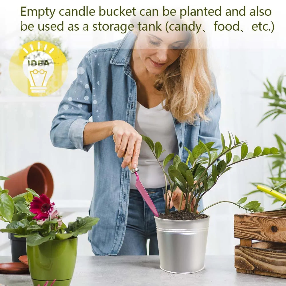 Citronella Candles Outdoor, Jar Candles for Home Scented, Summer Outside Citronella Candles for Outdoor Indoor Garden Patio