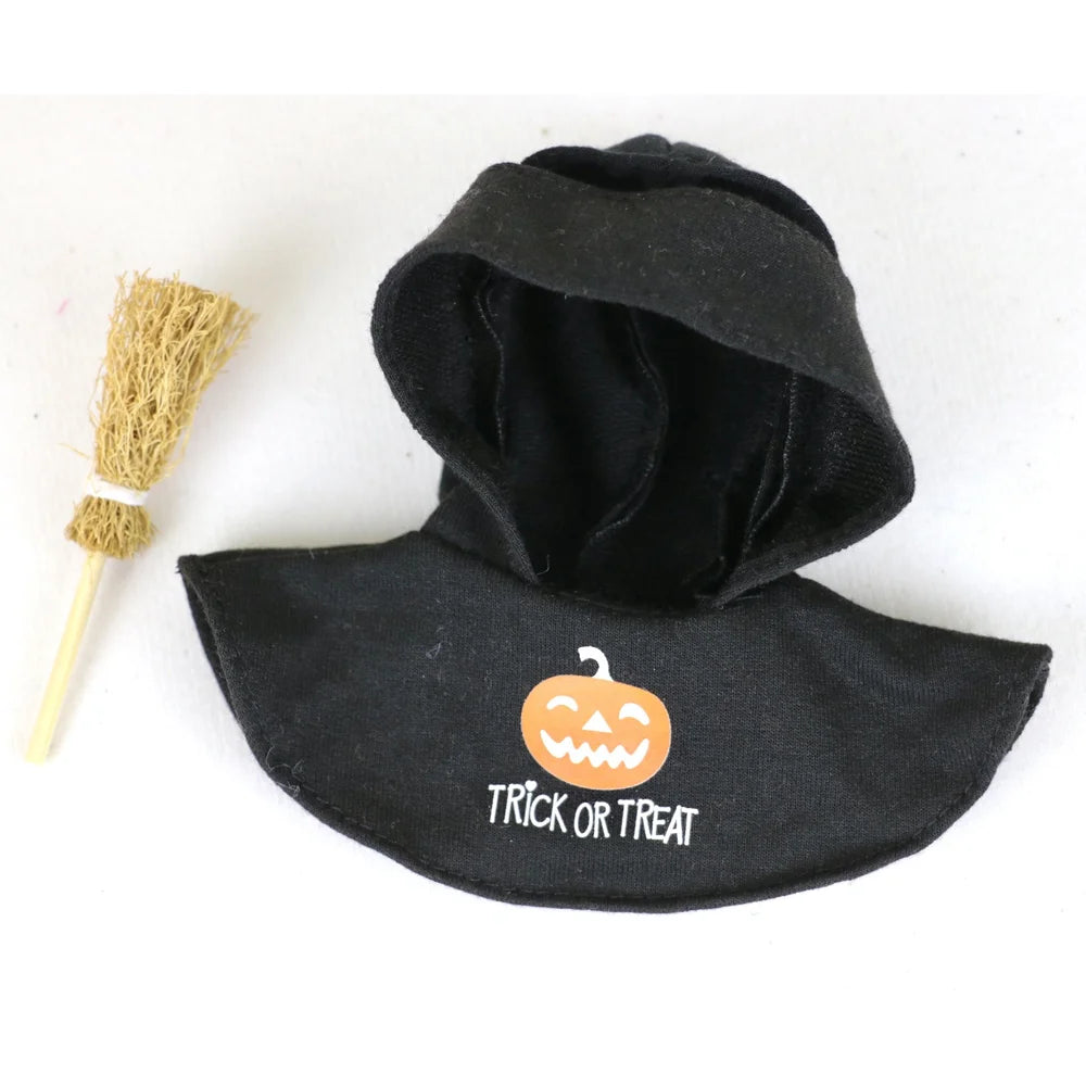 Doll Clothes For 15-17cm Lafufu Clothing Accessories Halloween Doll Cloak Outfit Design Plush DIY Toy Pendant Decor Party Gifts