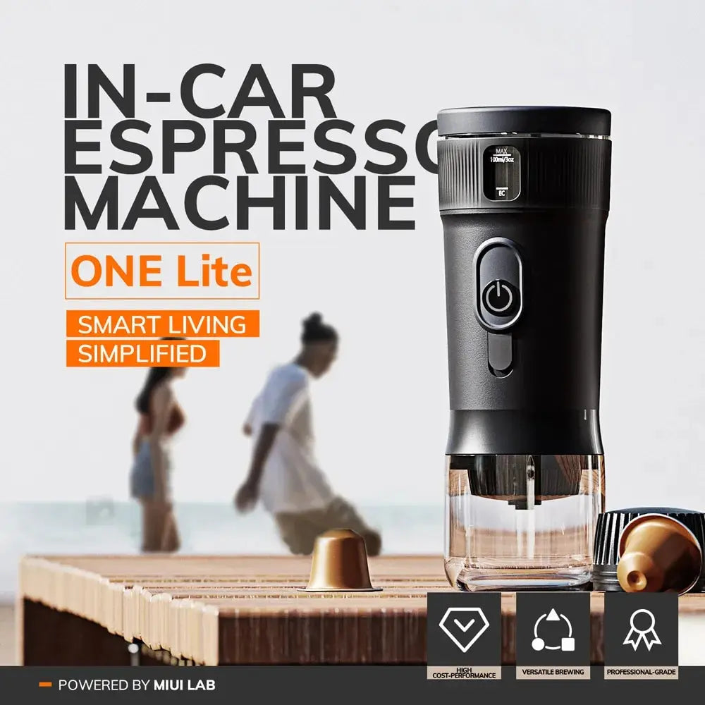 Portable Coffee Maker MIUI Small Espresso Machine DC12V Travel Coffee