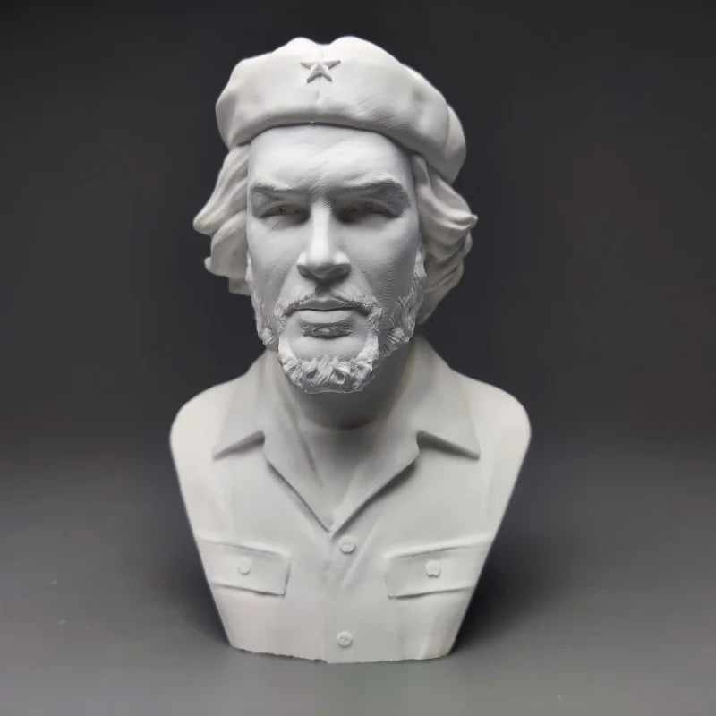 Che Guevara Model Plaster Figure Sculpture Art Decoration Ornaments Interior Art Living Room Figurines Desktop Decor Statue