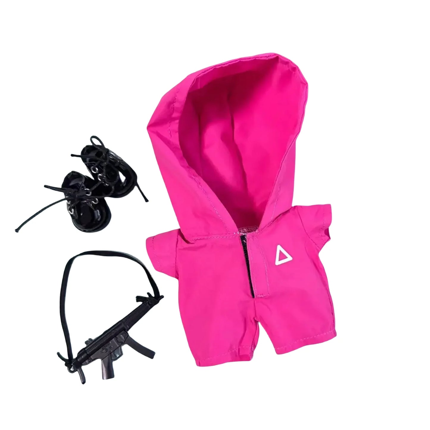 17cm Doll Clothes Outfit Accessories for The Monster Korea Kpop Lafufu Idol V1 V2 V3 Commando Jacket Clothing Pendant