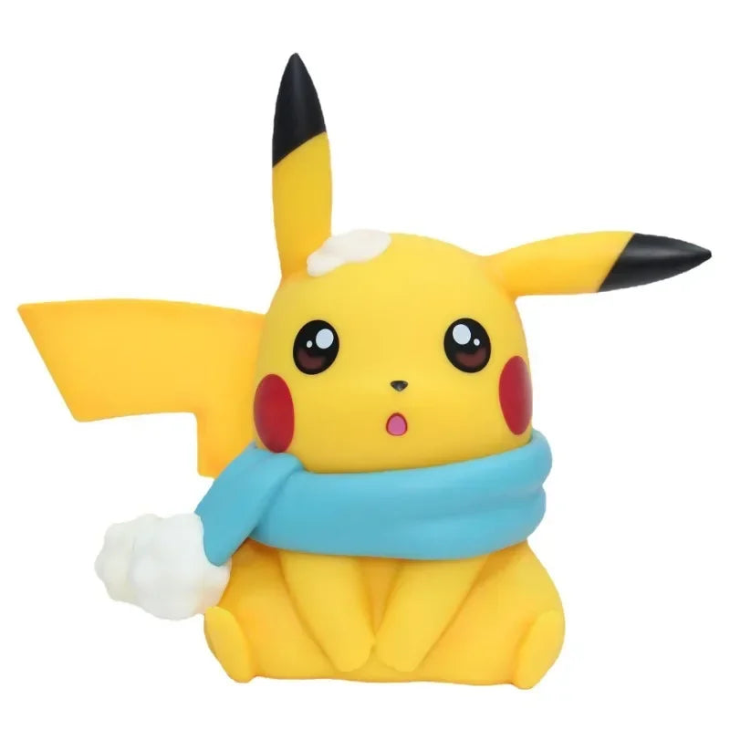 23CM Pokemon Pikachu Action Figure Large Anime Pocket Monster Cartoon Figurines Model Ornaments Statue Decor Children Gift Toys