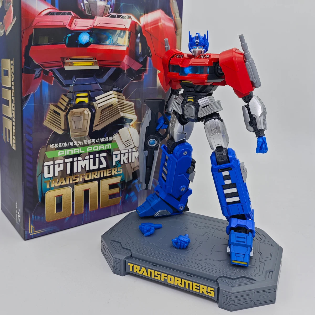 Hasbro WAY STUDIO Transformers One Optimus Prime Orion Pax Fianal From ALT MODE Truck Model Toy Action Figure