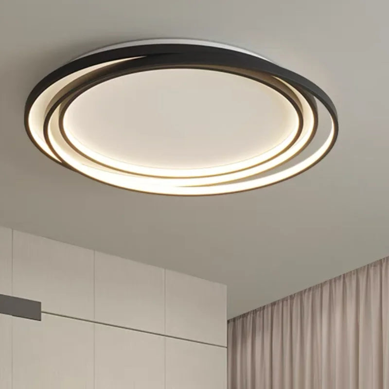 Dimmable Bedroom LED Ceiling Lights For Home Modern Style Indoor Living Room Lamp Lustre Circular Home Decorate Lighting Fixture