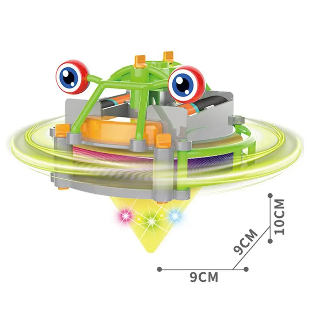 Electronic Wire Walking Unicycle Tumbler Robot Toy Funny Gyroscope Spinner
