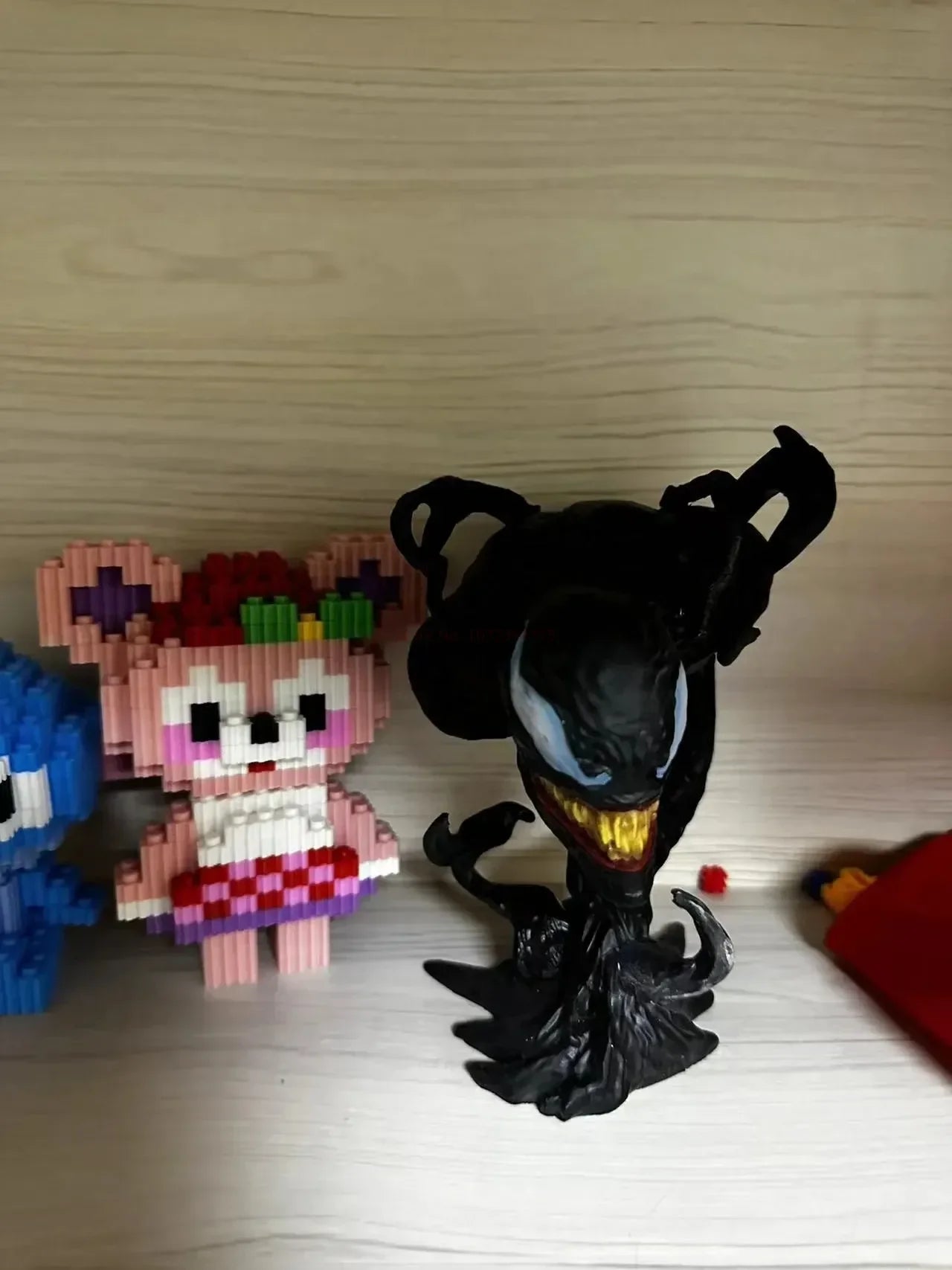 20cm Marvel Venom Anime Figure Customized Model Dolls Resin Action Figurine Decorative Collectible Adult Toys Christmas Gifts