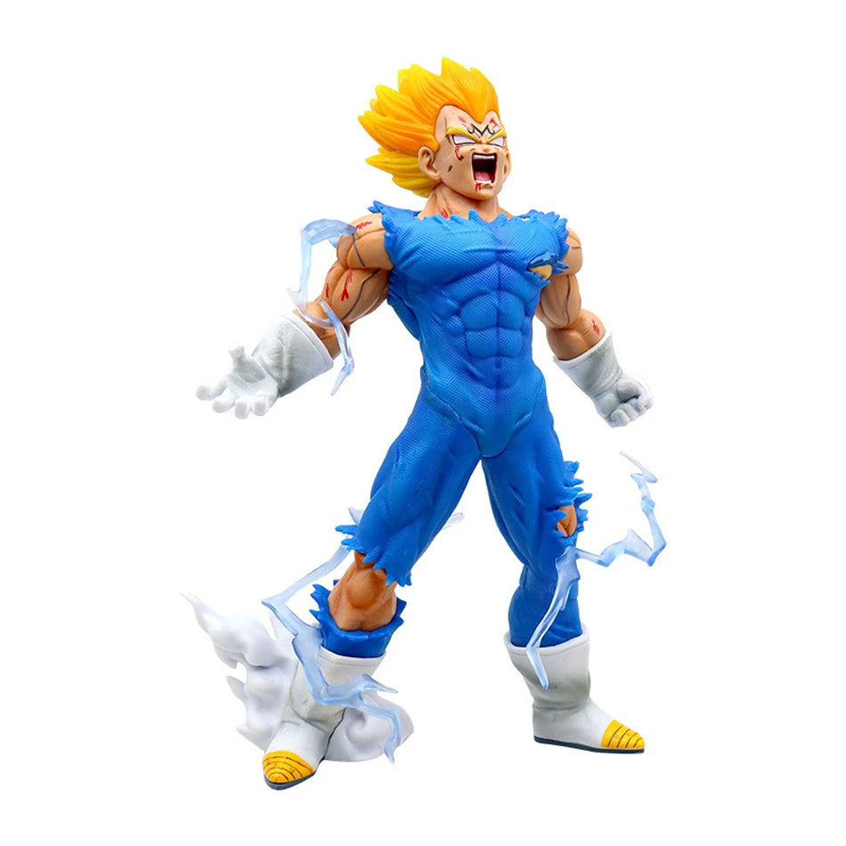 Anime Dragon Ball Z GK Vegeta Figure Self-destruct Majin Vegeta Figurine 27CM PVC Action Figures Collection Model Toys Gifts