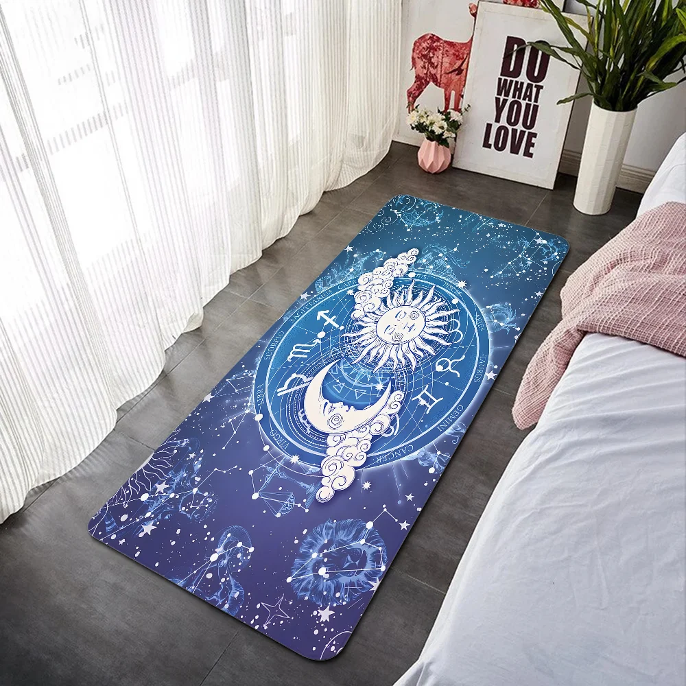 Sun and moon rugs | cute rugs | Bedroom | Soft rugs | Kid's bedroom | Day and night | Mats and deals rugs | Girl's bedroom | Boy's bedroom