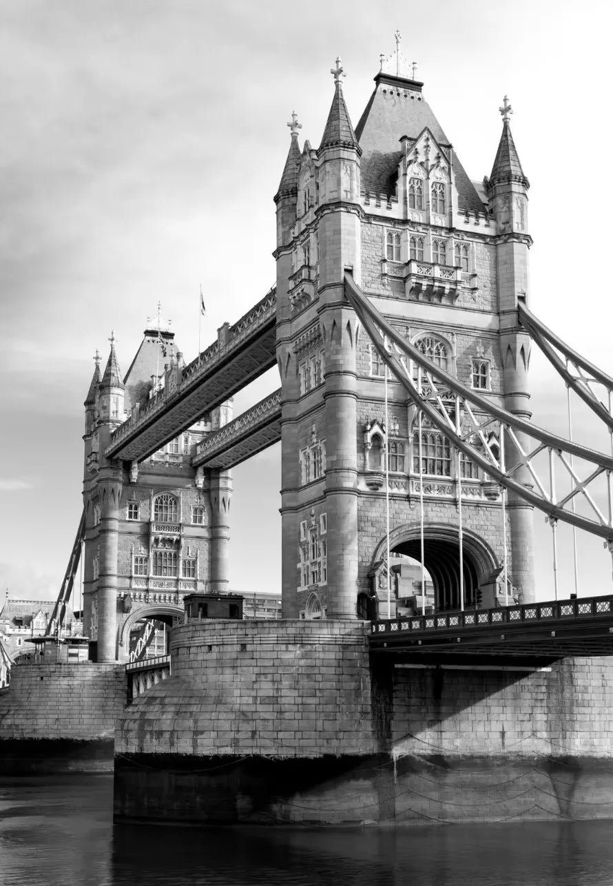 Black and White London Tower Bridge Rome New York Poster Prints Canvas Painting Wall Art HD Pictures for Living Room Home Decor