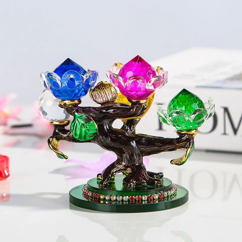 Tree Model Crystal Hairy Perfume Car Ornament Car Ornaments Creative Ornaments Luxury Home Decor Home Decoration Accessories