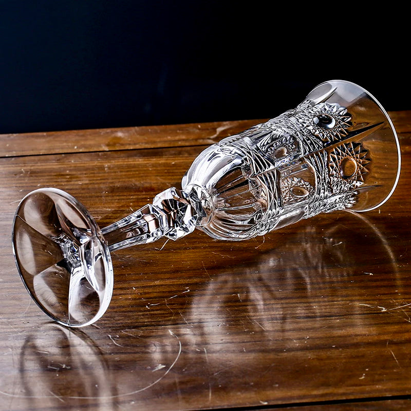 Creative crystal glass Champagne glasses Sparkling wine goblet restaurant red wine glasses for parties