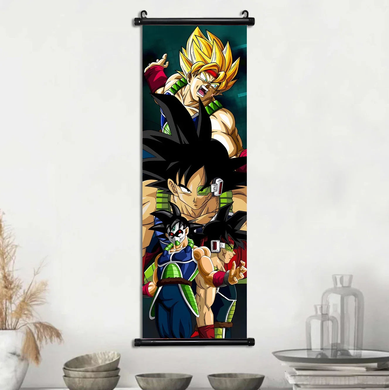 Dragon Ball Goku Poster Painting Birthday Gifts Wall Art Living Room Decoration Paintings Modular Bejita Hanging Scrolls Decor