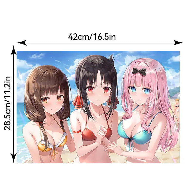 Hot Anime Posters Kaguya-Sama Love Is War Luxury Decorative Pictures For Living Room Prints Wall Painting Poster Wall Stickers