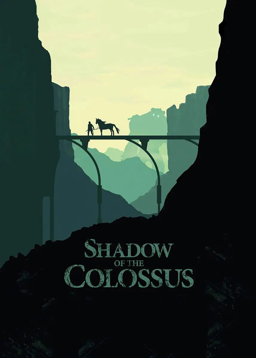 Shadow Of The Colossus Video Game For Living Room Print Wall Art Decor Home Decoration Modern Design Canvas Painting Posters