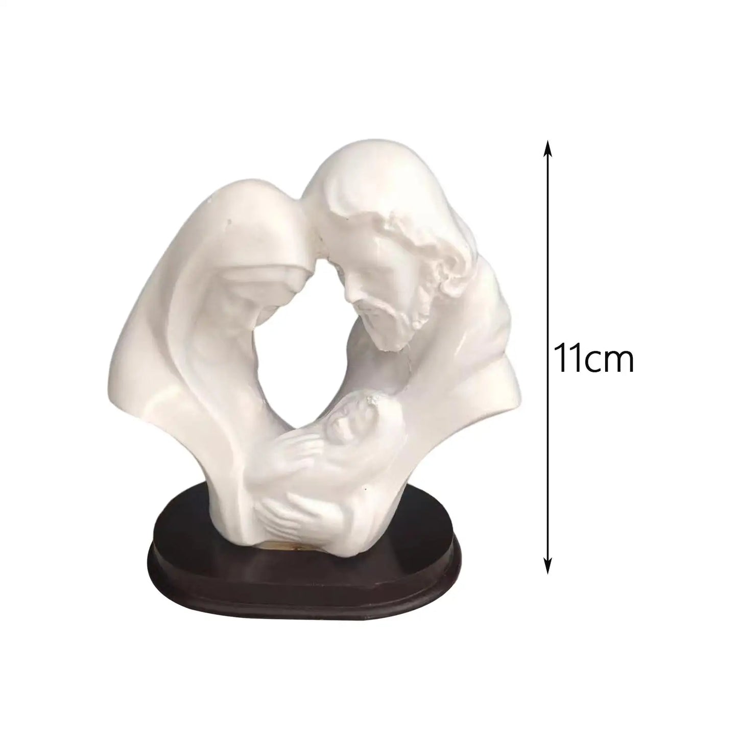Resin Holy Family Statue Nativity Scene Figurine Artwork Collection Sculpture