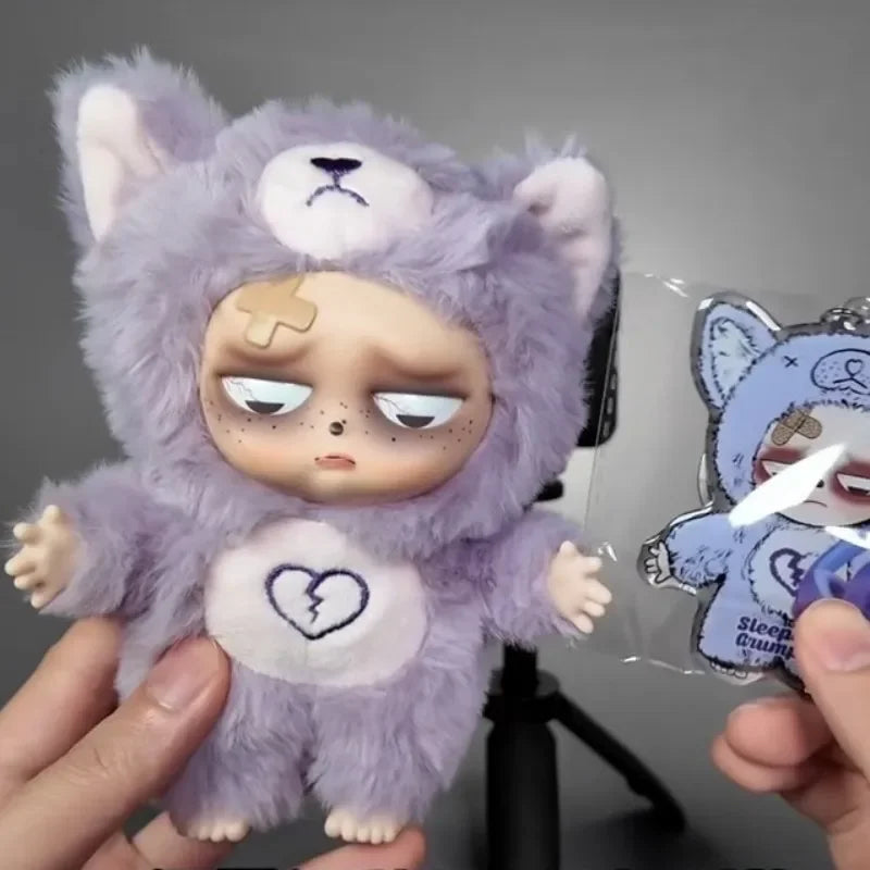 Sleepless Grumpipi Series Blind Box Toys Vinyl Cute Anime Action Figure Dolls Kawaii Mystery Box Surprise Bag Pendant Decor Gift