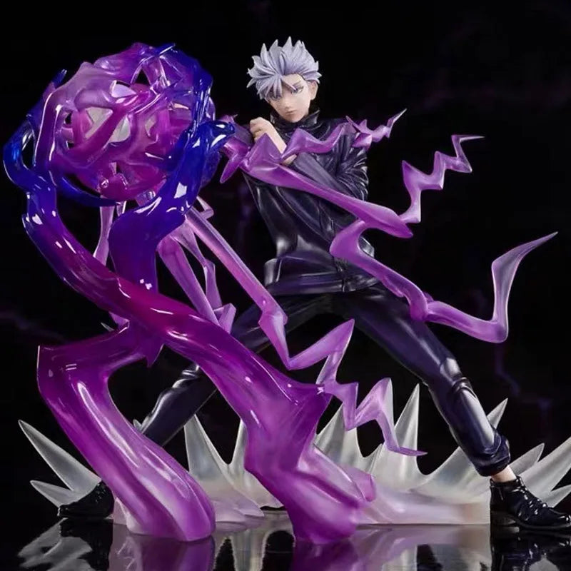 18cm Jujutsu Kaisen Figures Satoru Gojo Anime Figure Pvc Statue Figurine Model Doll Collection Room Decoration Desk Toys Gift