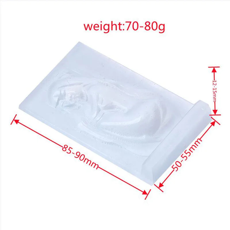 1PCNatural White Selenite Female Model Statue Girl Naked Female Model Figurine Amethyst Quartz Crystal Engraving Home Decor Gift