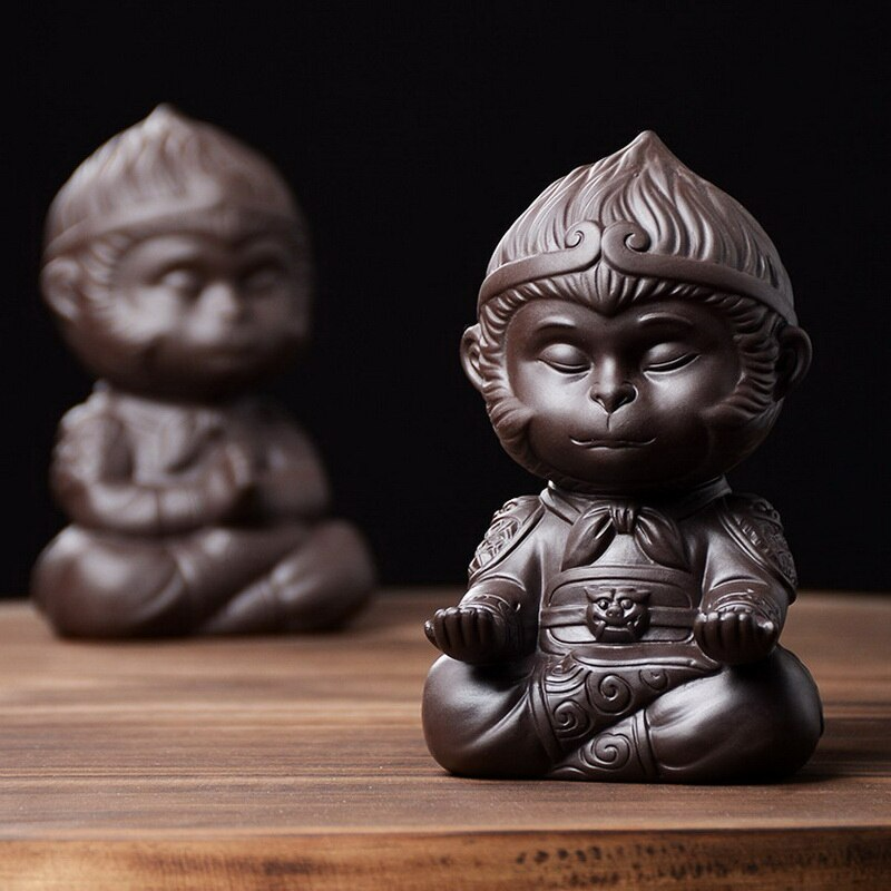 Ornements pour animaux de compagnie de thé du Roi Singe