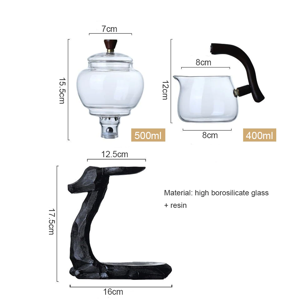 ハーブティー用のルーズリーフティー注入器|鹿ティーイン注入器