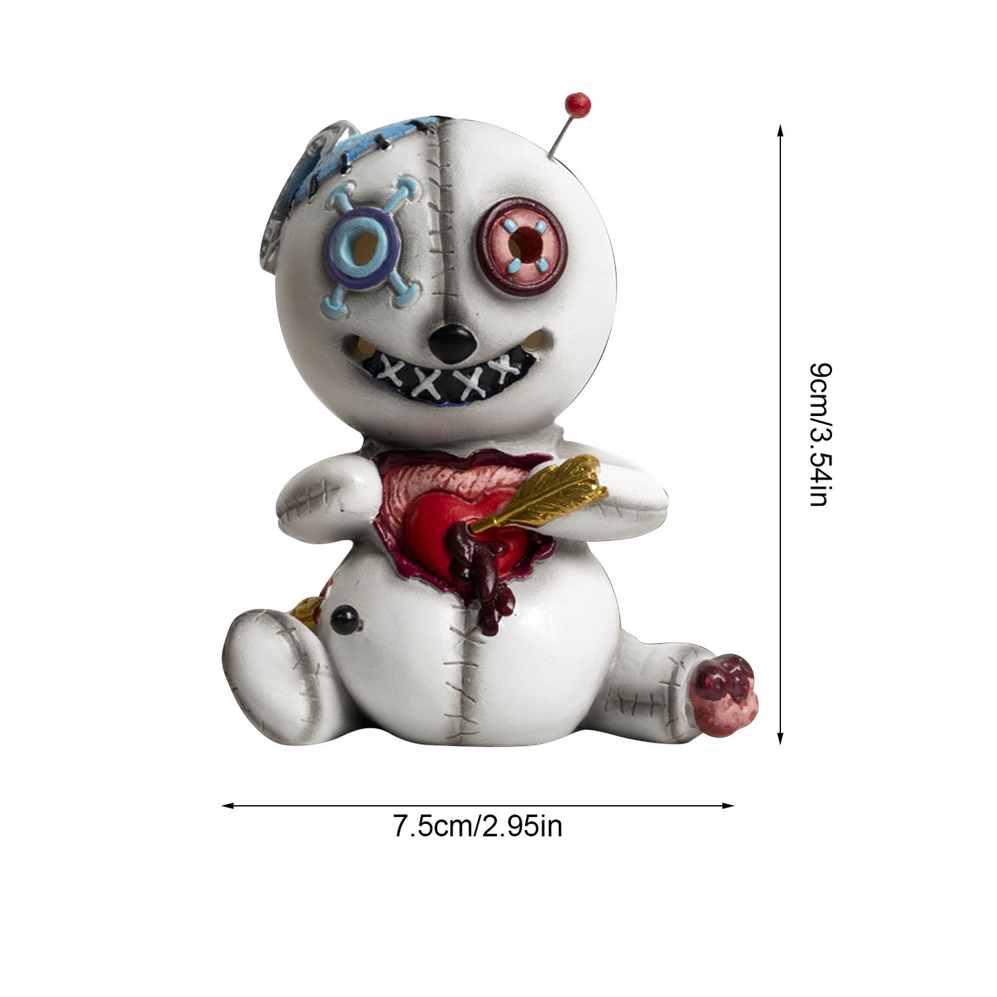 VOODOO Doll Incense Burner