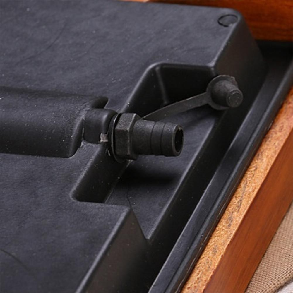 Thee -lade drainage wateropslag - kung fu thee board tafel