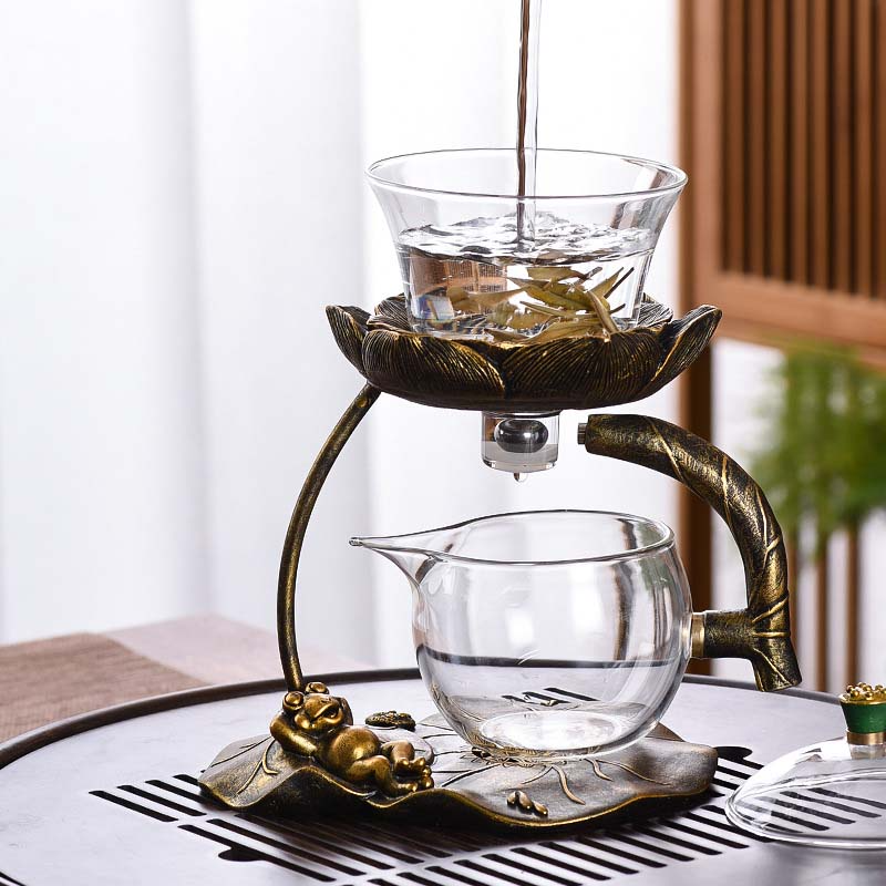 Lazy Kung Fu Teeservice aus Glas