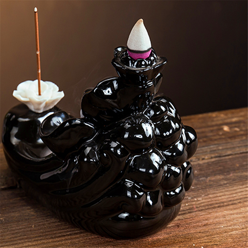 Cascada de incienso en cascada