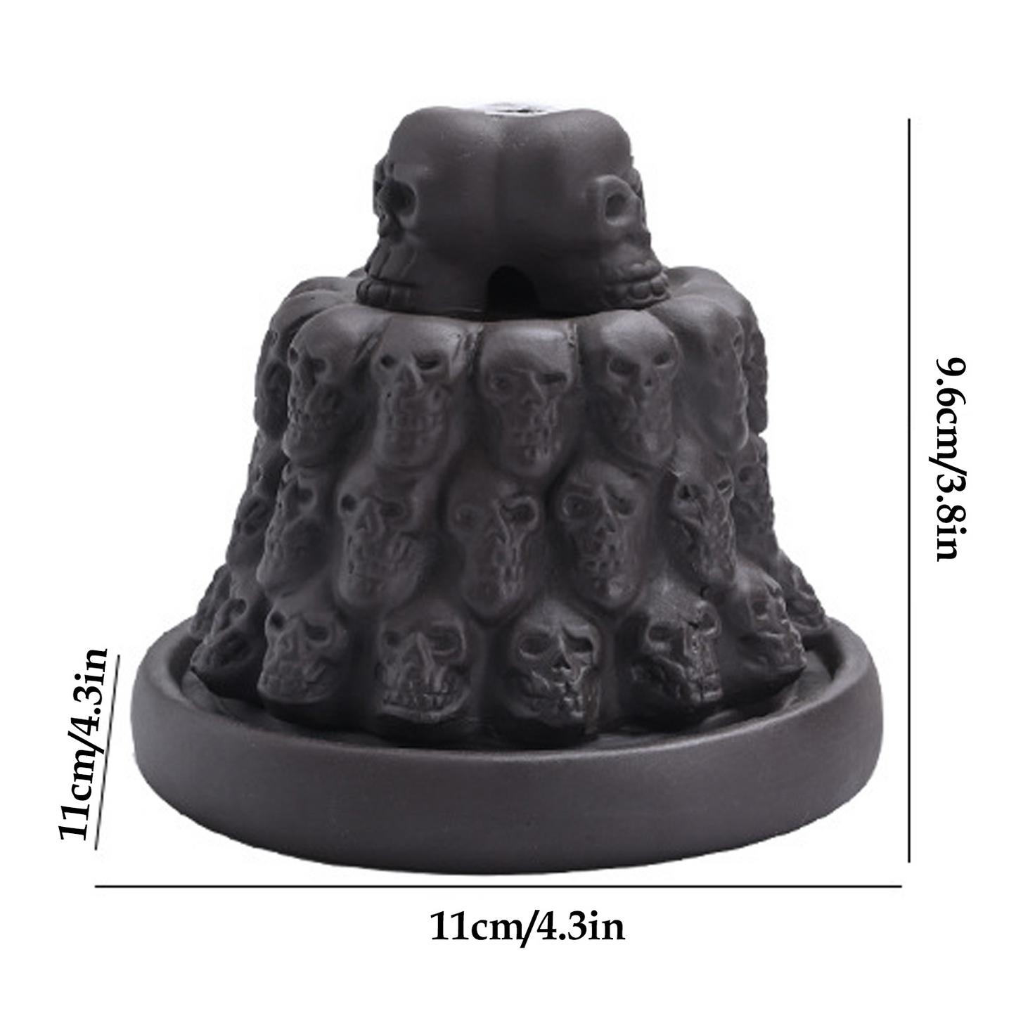 Водопад с горелкой черепа водопад