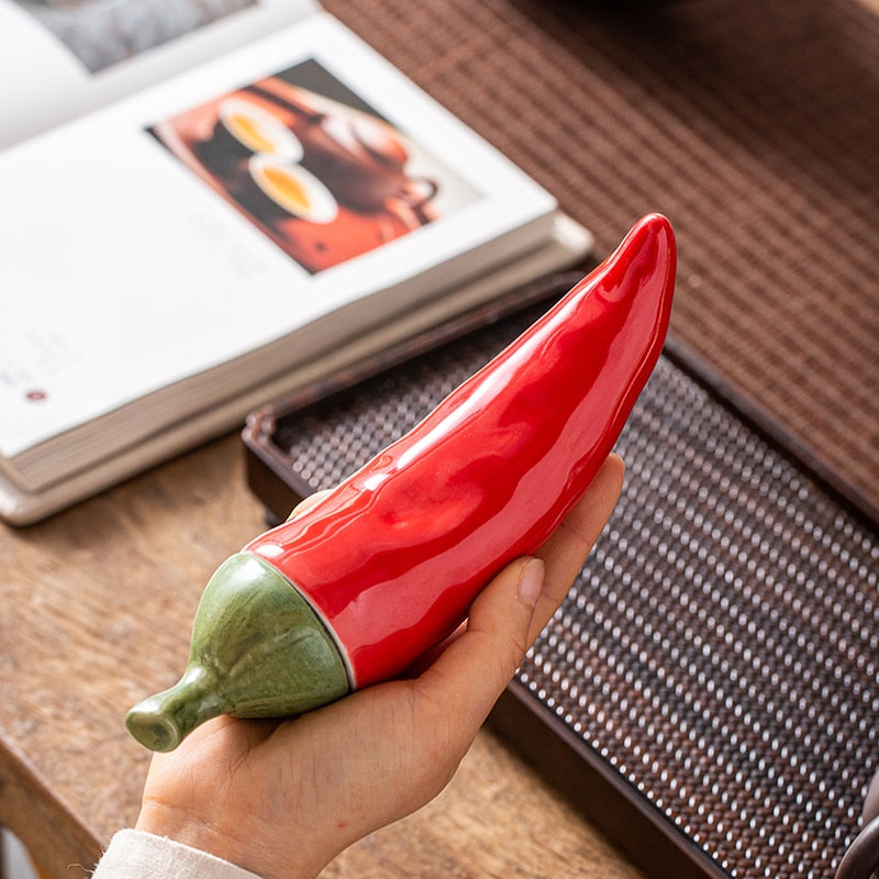 Yaratıcı Seramik Çay Caddies Conters Küçük Sayı Biber Mühürlü Kavanoz Ev Süsleri Doğum Günü Hediyesi