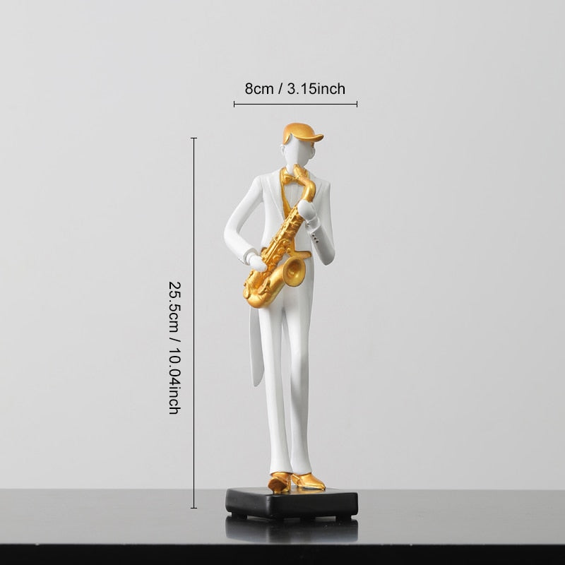 Golf ihmisen patsashartsi taide luova veistos toimiston sisustustarvikkeet moderni käsityökaappi pöytätaso hahmot kodinsisustus