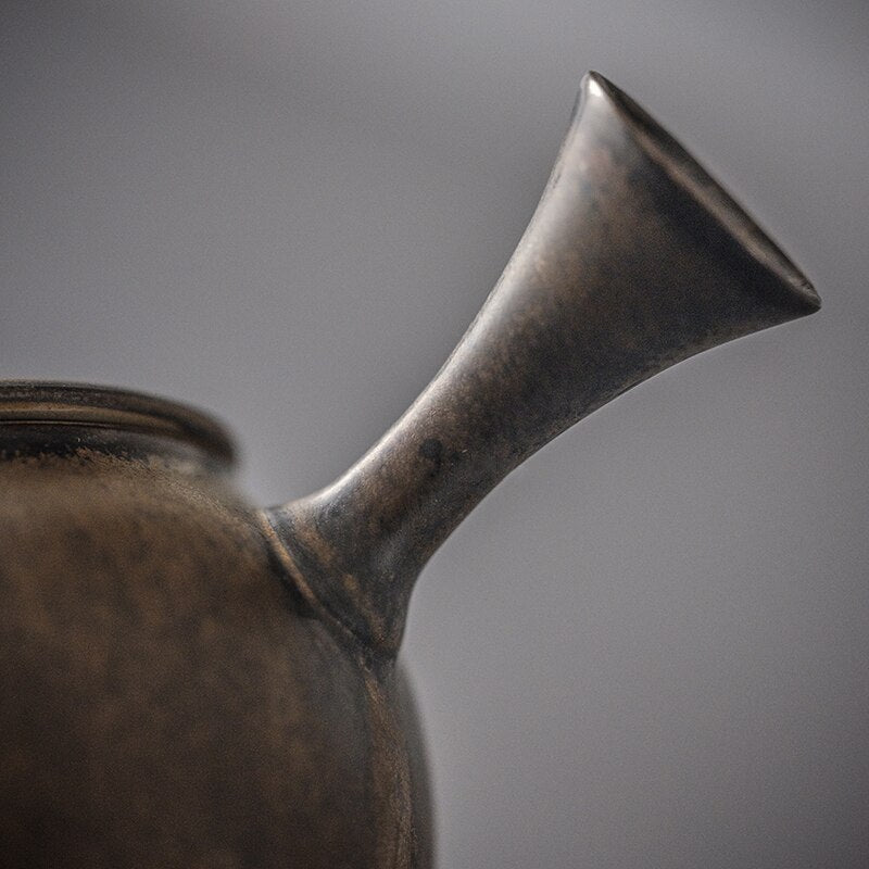 Japonský keramický Kyusu Teapots Teapots Teapots Konvice Čínský čajový nápoj 160 ml