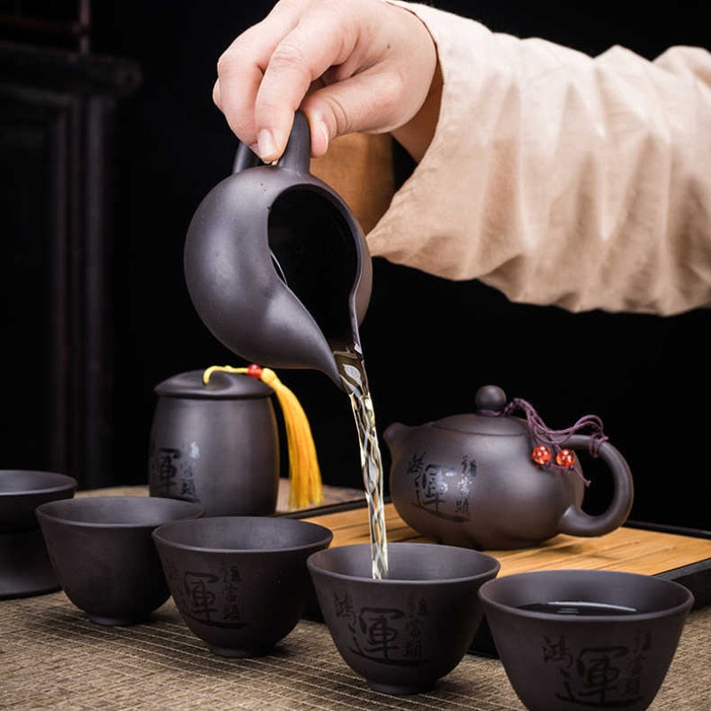 9 PCS 세트 Teawere Retro Designer 시원