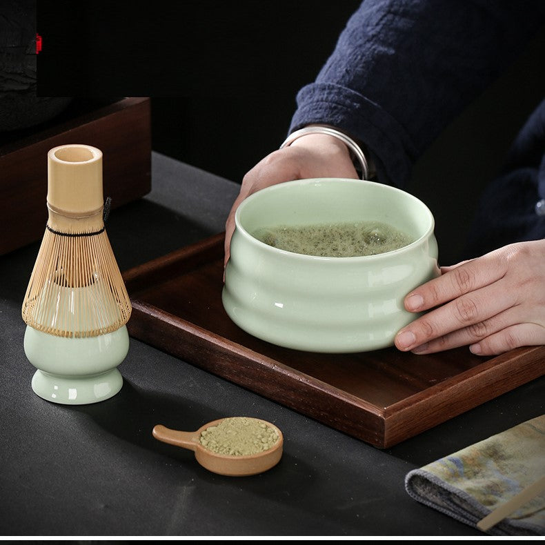 Matcha Set with Bamboo Whisk