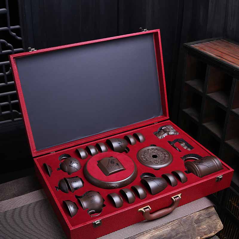 쿵푸 중국 컵 차 세트 액세서리 서비스 버블 가이완 주전자 차 세트 주입자 제조사 조가 데 Xicaras 주방 세트 YX50TS