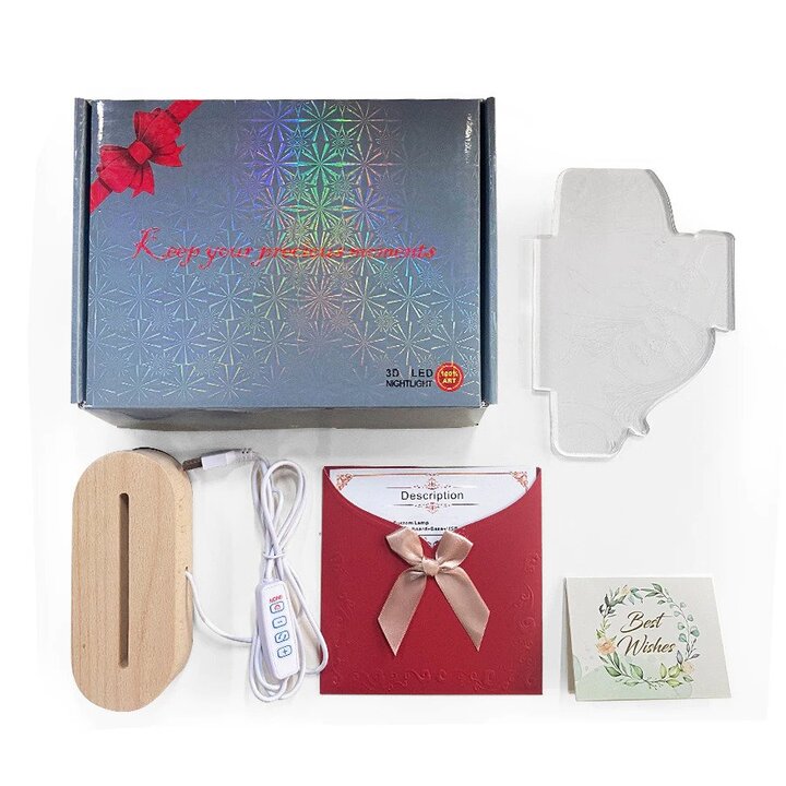 Custom Photo Acrylic 3D LED Lamp