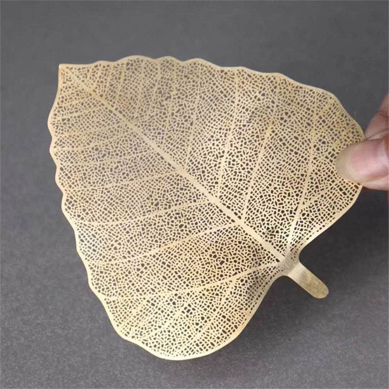 Teesieb Blatt handgefertigt